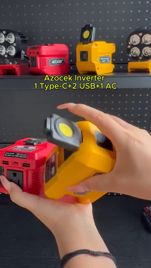Amazon.com: 220W Azocek Power Inverter Compatible with Milwau-kee